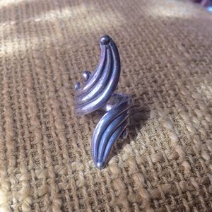 Mexico Sterling Silver Adjustable Wrap Ring